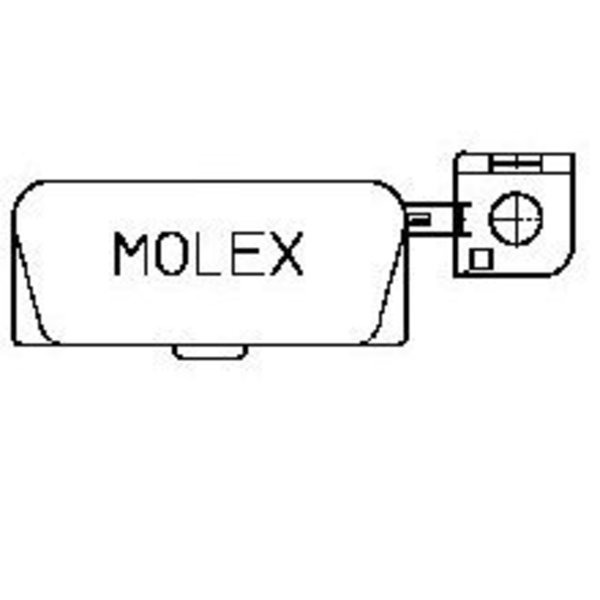 Molex Other Tools Obd2 Dummy Plug Assy Obd2 Dummy Plug Ass 681540011